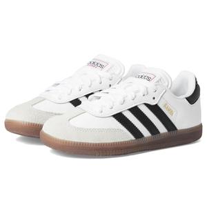 Adidas Unisex-Kids Samba Indoor, White/None/None, 4.5 1 Pack
