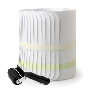 Stair Anti-Slip Nosing Clear Glow in Dark 15 Pcs Self Adhesive Step Edge Trim for Indoor Outdoor(10x61cm/4x24in)