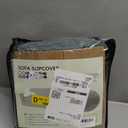 XINEAGE New 2 Pieces Chair Covers with Arms Super Stretch Chair Slipcover for Living Room Pet Dog Universal Slip Cover Anti Slip Armchair Furniture Protector (Pea Green), 31"-46"(1 Cushion)