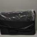 Back Seat Extender for Dogs, Waterproof Dog Car Seat Cover for Back Seat with Hard Bottom, 2026 Upgraded Material, Anti Scratch, Safer, Easy to Use and Clean, Holds 400lbs (Large, Black+Orange)