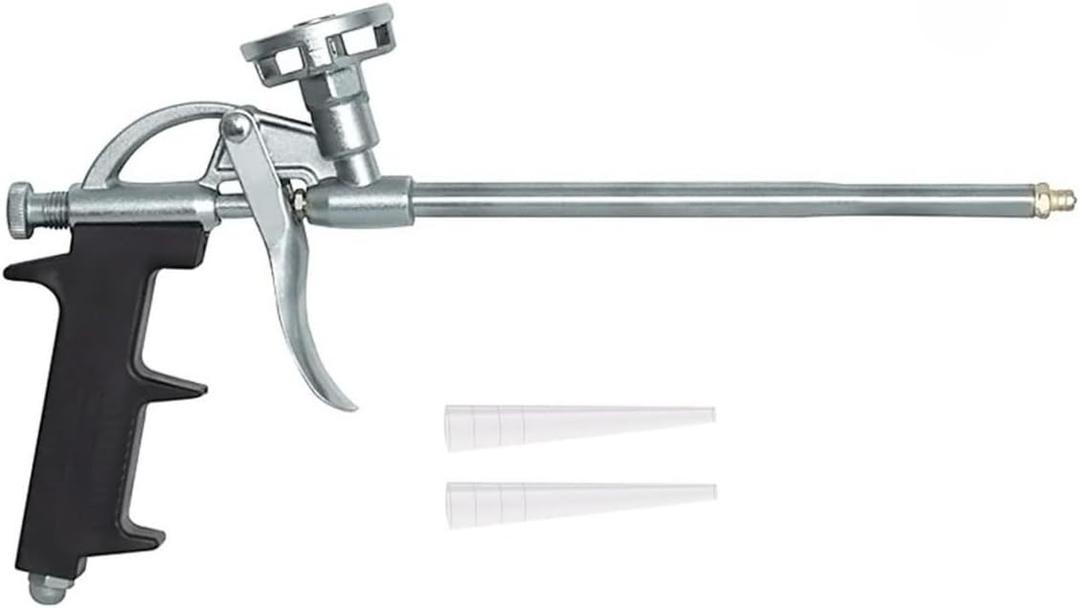 1X PU Spray Foam Gun, sealant Foam Gun, Spray Foam Distribution Gun, Spray Thermal Insulation Expansion Foam Gun, Used to Fill The Gaps of Sealed Windows