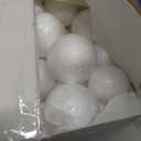 240 Pack Foam Balls -Craft Balls DIY Home, School Craft Project -240 Bulk Foam Balls, 4 Sizes .8, 1.2, 1.6, 2 Inches