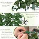 ODTORY Artificial Ivy Privacy Fence Wall Screen,40X120 in UV-Anti Faux Greenery Backdrop Ivy Vine Leaf Hedges Fence Panels for Patio, Balcony, Garden, Backyard Indoor Outdoor Green Wall Decor