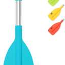 OCEANBROAD Telescoping Emergency Paddle 21''-42''Assembling Required/26''-54'' Aluminium Shaft for Kayaking Boating Canoeing River Tubing