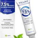 3 x Hydroxyapatite Toothpaste, Nano Hydroxy 7.5%, Fluoride Free, for Sensitive Teeth Enamel Protection, Dent Whitening, Remineralizing, Nano Hydroxyapatite Toothpaste, Dent Protection, Fresh Breath