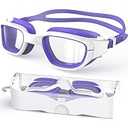 Kids Swim Goggles,Swimming Goggles for Kids 6-14, Anti-Fog UV Protection Pool Glasses for Boys Girls