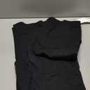 Weintee Men's 32" 34" Inseam Tall Cotton Sweatpants with Pockets, Large, Black