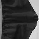4U'LIFE Single Fitted Sheet, Prime 1800 Series, Ultra Soft & Comfortable, Double Brushed Microfiber (Black, Queen)