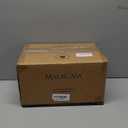 MALACASA Small Casserole Baking Dishes for Oven, Ceramic Oval Baking Dish Sets of 4, 8" x 5" Inch Au Gratin Baking Pans with Handles for Roasting, Lasagna, Pie, Baking Meat & Vegetables, Matte Black