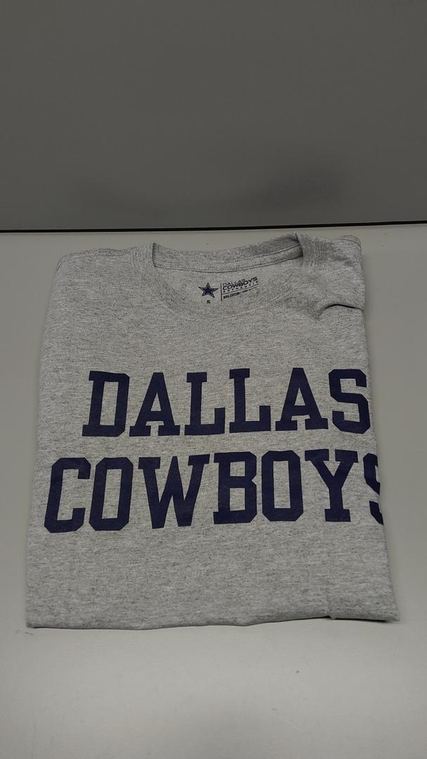 Dallas Texas TX Vintage Varsity Sports Navy Text Long Sleeve T-Shirt