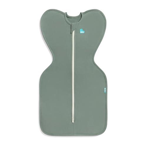 Love to Dream Swaddle UP, Baby Sleep Sack, Self-Soothing Swaddles for Newborns, Improves Sleep, Snug Fit Helps Calm Startle Reflex, New Born Essentials for Baby, 1.0 TOG, Newborn 5-8.5 lbs, Deep Olive