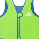 Vine Kids Swim Vest Toddler Learn to Swim Floatation Jackets Training Vest for Boys Girls (2-3 Years, Blue)