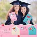 12 Pack Nurse Graduation Card with Envelopes and Stickers 2025 Nursing Congratulations Gifts Funny RN School Graduation Cards Bulk for Nurse Healthcare Worker Doctors Students