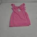 Women's Sexy V Neck Sleeveless Backless Ruffles Dress for Women Elegant Mesh Party Fitted Cocktail Mini Dresses (Medium, Pink)