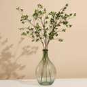 4Pcs Realistic Artificial Greenery Stems - 43" Faux Branches for Vase,Tall Fake Plants Ficus Twig for Wedding Vase Filler Shop Home Decoration