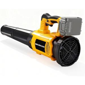 Brushless Cordless Leaf Blower for Dewalt 20V Battery 650CFM Electric Handheld Leaf Blower Built-in Protection Device, Variable Speed, Turbo Mode, for Driveway Lawn Care, Yard, Snow(Tool ONLY)