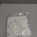 Christmas Tree Skirt 30" 36" 48" White Luxury Faux Fur Tree Skirt Stars Plush Tree Skirt for Christmas Tree Pencils Tree 906/Gold/78