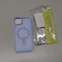 Magnetic for iPhone 15 Plus Case(Compatible with MagSafe)(Military Grade Drop Protection) Slim Translucent Shockproof with Anti-Fingerprint Phone Case, Blue Purple