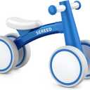 SEREED Baby Balance Bike for 1 Year Old Boys Girls 12-24 Month Toddler Balance Bike, 4 Wheels Toddler First Bike, First Birthday Gifts (Blue)