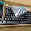 Logitech MK335 Quiet Wireless Keyboard and Mouse Combo - Black/Silver Keyboard and Mouse Combo Wireless, Ambidextrous