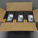 6 Pack Gold Interior Door Knobs for Bath & Bed, Pismo Doorknob Turn Lock with Square Rosette, Satin Brass Heavy Duty Door Knob with Lock