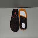 Running Athletic Shoe Insoles Men Women - Sport Insole - Shock Absorption Inserts - Walking Hiking Hockey Tennis Basketball - Orthotic Comfort Cushions Inserts Sneakers (S (Men 7-8.5/Women 8-9.5), Black)