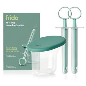 Frida Fertility at-Home Insemination Kit Developed with Specialists for Family Planning and Pregnancy Support, Minimal Sperm Waste, 2 Applicators + Collection Cup
