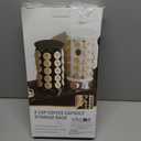 SAVORI Coffee Pod Storage Carousel Holder Organizer Compatible with 40 Keurig K-Cup Pods (Black)