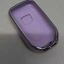 for Honda Key Fob Cover with Keychain, Car Key Case Shell Protector for Honda Accord | Civic | Pilot | CRV Passport Insight EX Fit Odyssey | 2015-2021 | 5 Buttons, Purple