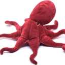 HWD Realistic Stuffed Octopus Dolls Toys, Cute Soft Sea Marine Animals Plushies for Kids, Toddler, Birthday, Halloween, Christmas Xmas Gifts Home Decor - 18 Inches
