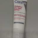 CeraVe Moisturizing Cream for Diabetics Dry Skin, Urea Cream with Bilberry for Face and Body, Fragrance Free & Paraben Free, 8 Ounce
