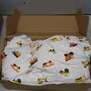 Toddler Pillow with Pillowcase - 13x18 My Little Dreamy Kids Travel Bed Pillows for Sleeping, Organic Cotton Small Pillowcase, Soft & Breathable, Machine Washable, Toddlers 2-5 years old(Construction)