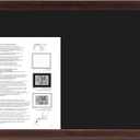 MCS Puzzle Frame, 14.25x19.25, Walnut, Wall-Mounted, 14.25 x 19.25 in or smaller