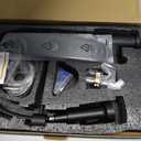 QFN Gold Kitchen Faucet with Pull Down Sprayer, Stainless Steel Commercial Single Handle Classic Spring Kitchen Sink Faucet with Deckplate Fit for 1 or 3 Hole for Farmhouse Rv Laundry Room