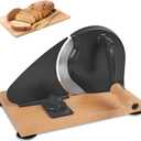 Classic Manual Bread Slicer, Home Food Slicer with Stainless Steel Blade, 0.2In-0.78in Adjustable Thickness Stainless Steel Bread Cutter for Homemade Sourdough, Sandwich Bread & More