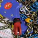 Auto Tightening Snow Chains for Cars, SUVs & Pickup Trucks  1-Min Quick-Fit Auto Installation, Reusable Universal Emergency Traction Tire Chains  Set of 2ALN120