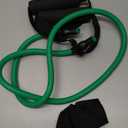 Resistance Bands with Handles, Single Resistance Bands, Exercise Bands with Handles, for Resistance Training, Physical Therapy, Home Workouts, Fitness, Pilates (green-30lbs)