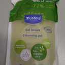 Mustela Certified Organic Cleansing Gel - Natural Hair & Body Wash with Olive Oil & Aloe Vera - For Baby, Kid & Adult - Fragrance Free, Tear Free, Vegan & Biodegradable - 13.52 fl. oz.