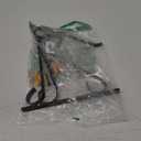 AMAGABELI GARDEN & HOME 2 Pack Hanging Plant Brackets Outdoor 10 inch Metal Fence Wall Plant Hanger Hooks for Hanging Flower Baskets Bird Feeders Lanterns Wind Chimes Rust-Resistant Black