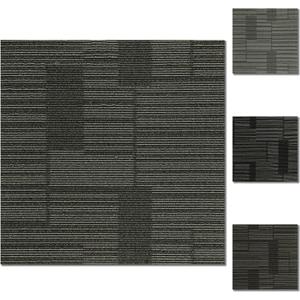 24" x 24" Self-Adhesive Carpet Tiles, 10 Pack Peel and Stick Carpet Squares for Indoor Flooring, Non-Slip Squares Carpet Floor Tile for Basement, Bedroom, Office, Easy DIY Installation