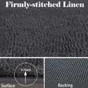 Large Area Rugs for Bedroom Living Room - 5x8 Feet Ultra Soft Dark Grey Rug Thickened with Memory-Foam, Solid Modern Minimalist Carpets for Home Decor, Non-Slip and Comfy Nursery Room Rugs