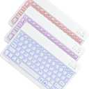 OMOTON Bluetooth Keyboard, Backlight Wireless Rechargeable Keyboard for iPad, iPad Pro, iPad mini, iPad Air with Illuminated LED (White)