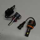 Upgraded H11/H9/H8/H16 Light Bulbs, 36000LM Super Bright 6500K 800% Brighter, Plug and Play Quick Installation, IP68, Long Service Life with Cooling Fan (Pack of 2)