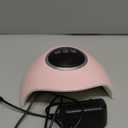 72W UV LED Nail Lamp, 2026 New Upgrade UV Light for Gel Nails with 18 Beads, 3 Timer Nail Dryer, LCD Display, Auto Sensor, Professional Nail Lamps for Gel Polish  Perfect Christmas Gifts, Pink Lamp