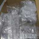 SMARTAKE 13-Piece Drawer Organizer with Non-Slip Silicone Pads, 5-Size Desk Drawer Organizer Trays Storage Tray for Makeup, Jewelries, Utensils in Bedroom Dresser, Office and Kitchen (Clear)