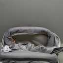 babycarrier with mosquito net