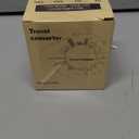 Travel Converter Adapter Voltage Converter That Steps Down 220 Volts to 110 Volts for use in Over 200 Countries,Including The U.S., U.K., Europe, and Australia