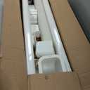 4" W 15.5Ft L Mini Split AC Line Cover Kit Decorative PVC Tubing Pipe Cover Set for Center Air Conditioner&Heat Pumps Systems