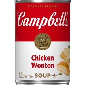 Campbell's Condensed Chicken Wonton Soup, 10.5 oz Can