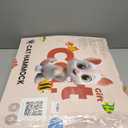 2 in 1 Wooden Cat Hammock, Comfortable and Breathable Hanging Cat Bed with Soft Mattress and PillowSuitable for Cats or Small dogs1